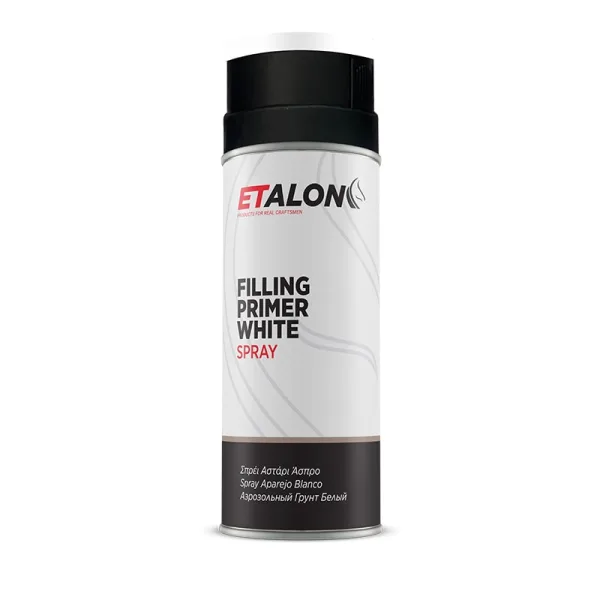 ETALON SPRAY ΓΕΜΙΣΤΙΚΟ ΑΣΤΑΡΙ 400ml ΛΕΥΚΟ